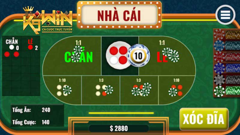 Chiến thuật chơi xóc đĩa online hiệu quả